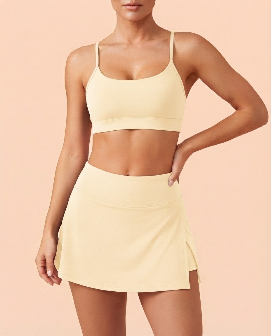 Conjunto Falda short y peto deportivo mujer - Imagen 4