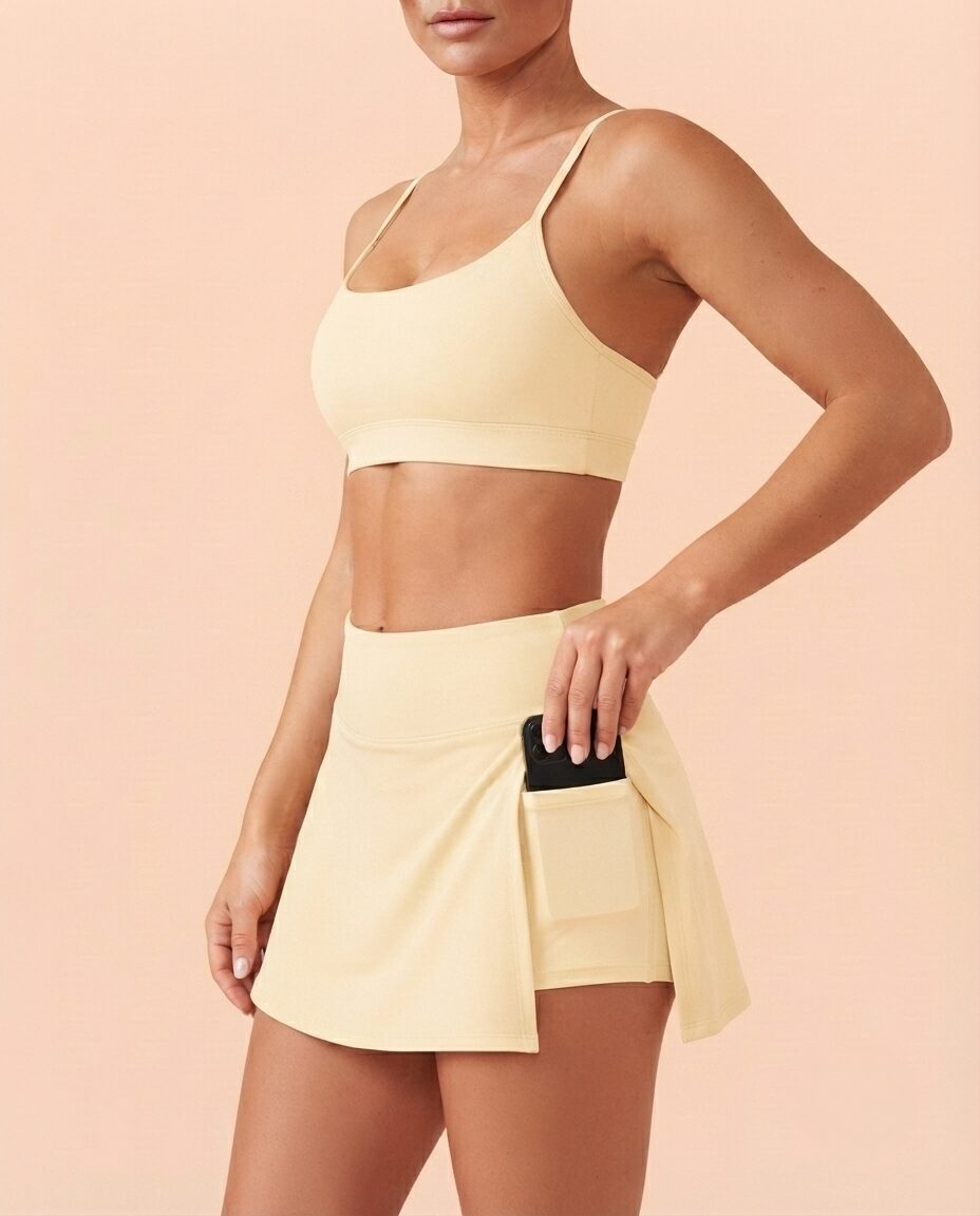 Conjunto Falda short y peto deportivo mujer - Imagen 7